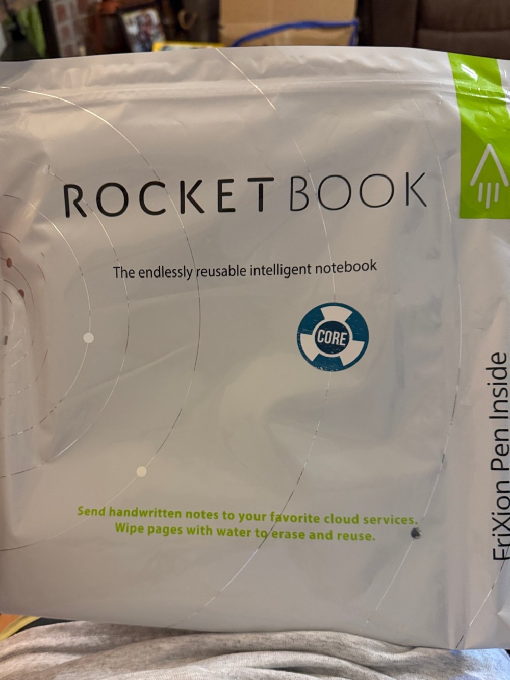 Rocketbook Core Smart Reusable Notebook - White